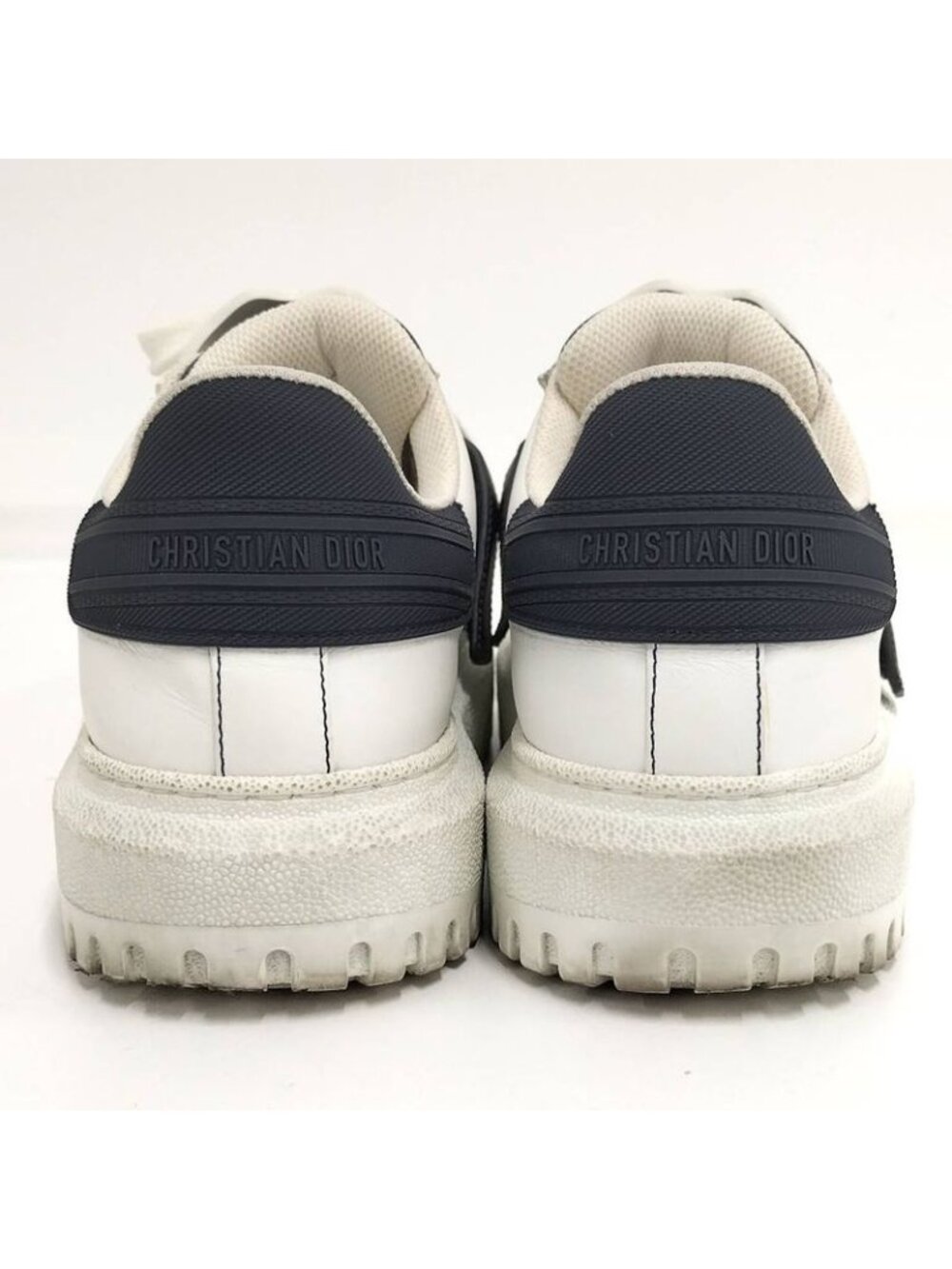 Dior Id Sneakers White Navy 38.5 - Picture 5 of 10